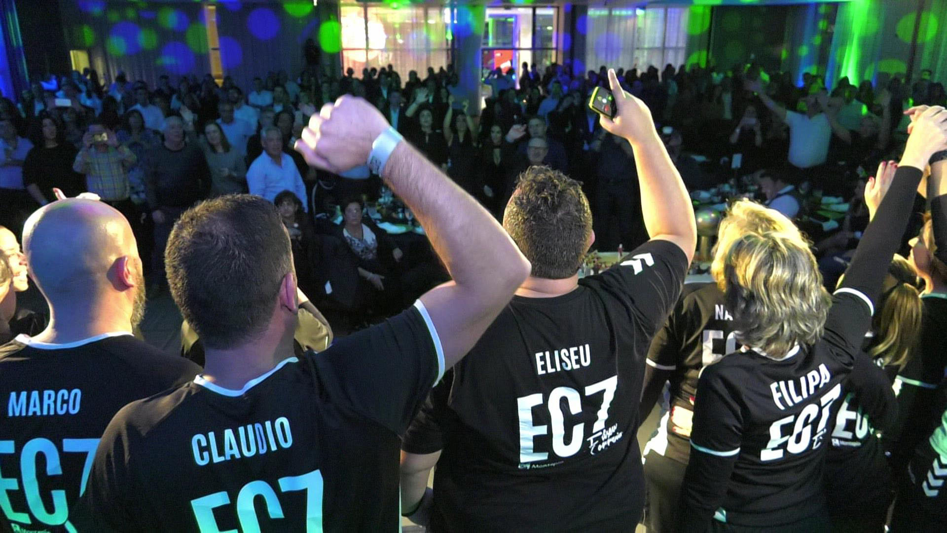 The EC Travel team at one of its events in Portugal